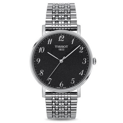 Tissot T-Classic Black Dial Men 38mm