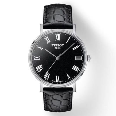 Tissot T-Classic Black Dial Men 38mm