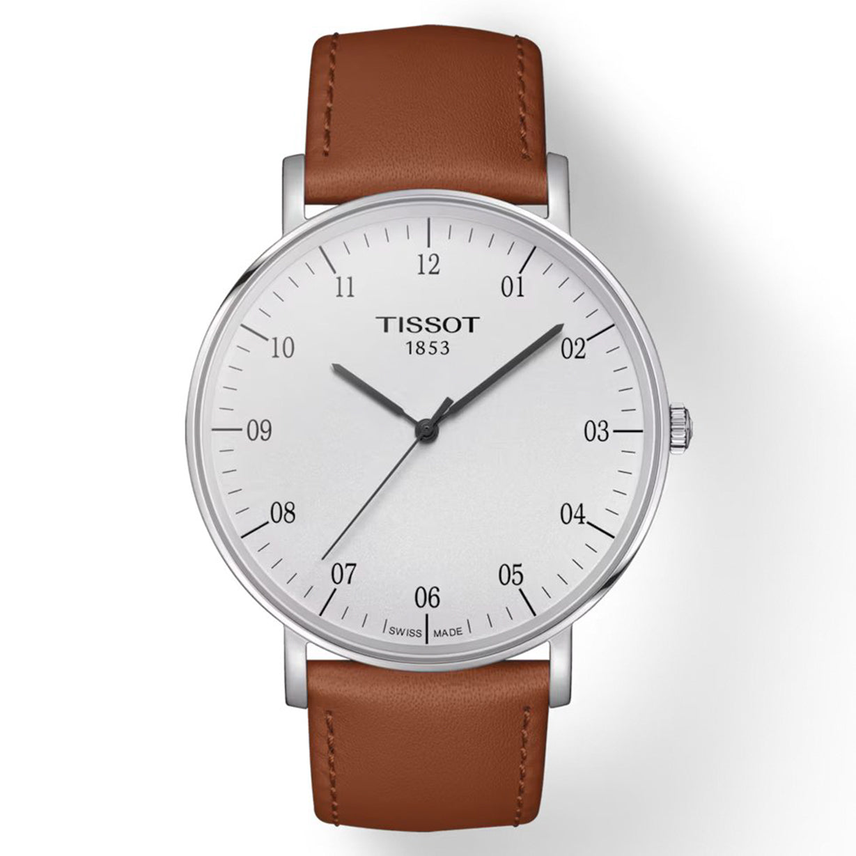 Tissot T-Classic Silver Dial Men 42mm