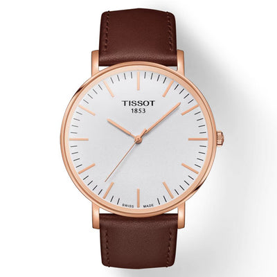 Tissot T-Classic Silver Dial Men 42mm