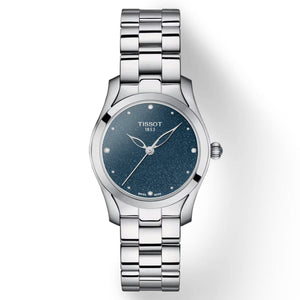 Tissot T-Lady T-Wave Blue Dial Women 30mm