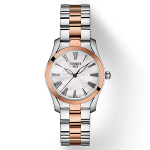 Tissot T-Lady White Mother-Of-Pearl Dial Women 30mm