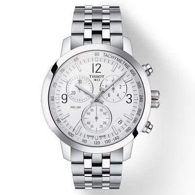 Tissot T-Sport Silver Dial Men 43mm