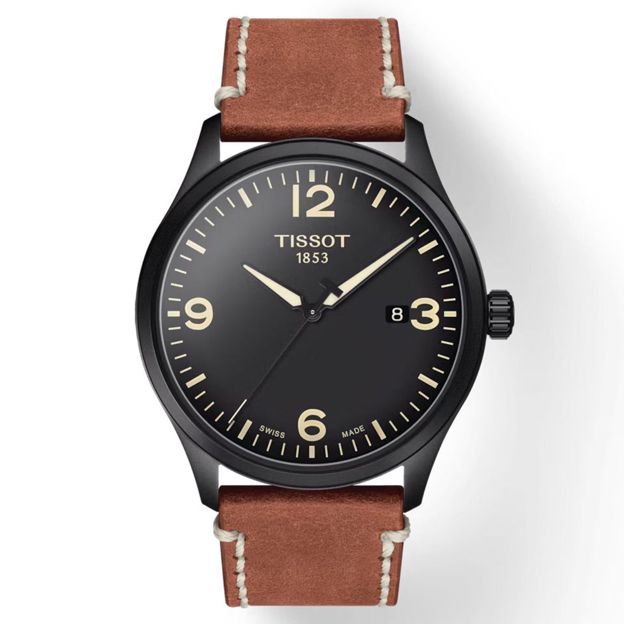 Tissot T-Sport Black Dial Men 42mm