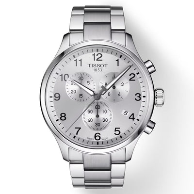 Tissot T-Sport Silver Dial Men 45mm