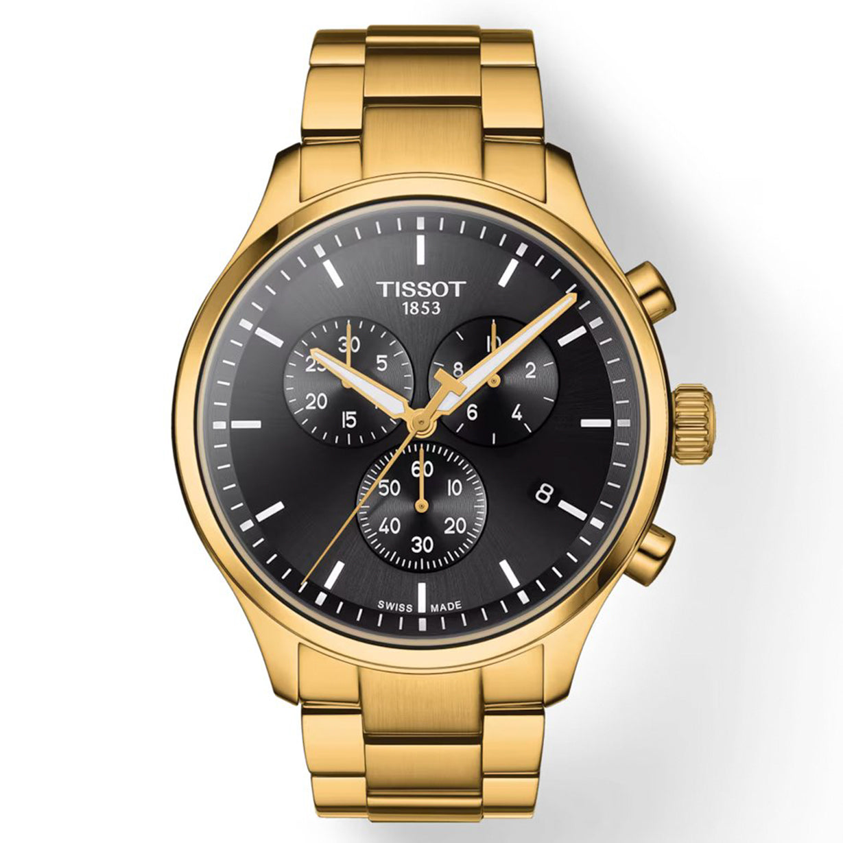 Tissot T-Sport Black Dial Men 45mm