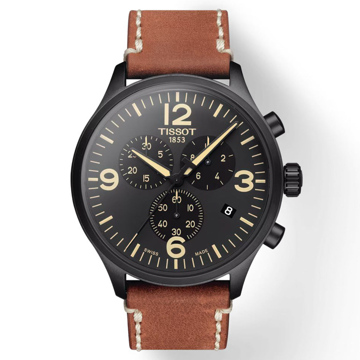 Tissot T-Sport Black Dial Men 45mm
