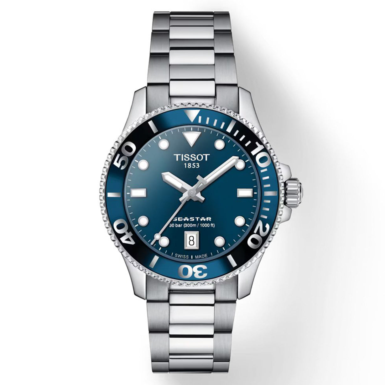 Tissot T-Sport Blue Dial Women 36mm