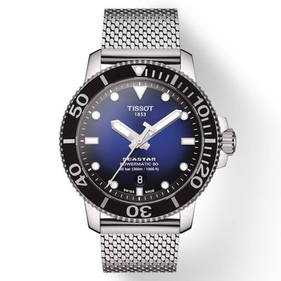 Tissot T-Sport Black & Blue Dial Men 43mm