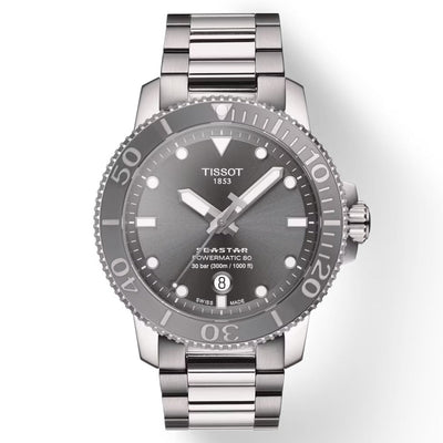 Tissot T-Sport Grey Dial Men 43mm