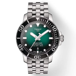 Tissot T-Sport Black & Green Dial Men 43mm T1204071109101