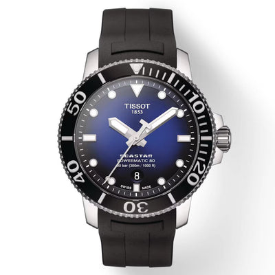 Tissot T-Sport Black & Blue Dial Men 43mm