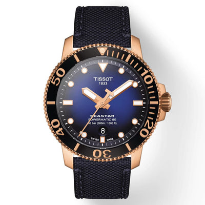 Tissot T-Sport Black & Blue Dial Men 43mm