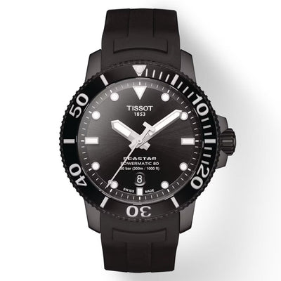 Tissot T-Sport Black Dial Men 43mm