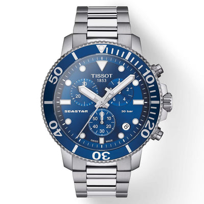 Tissot T-Sport Blue Dial Men 45.5mm