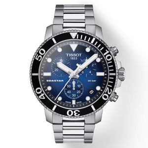 Tissot T-Sport Black & Blue Dial Men 45.5mm T1204171104101