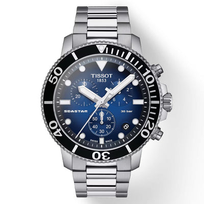 Tissot T-Sport Black & Blue Dial Men 45.5mm T1204171104101