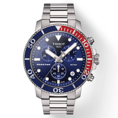 Tissot T-Sport Blue Dial Men 40.5mm
