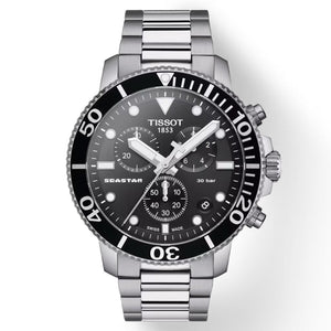 Tissot T-Sport Black Dial Men 45.5mm