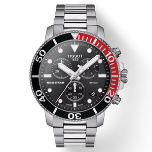 Tissot T-Sport Black Dial Men 45.5mm