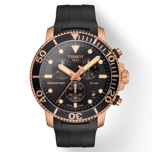 Tissot T-Sport Black Dial Men 45.5mm
