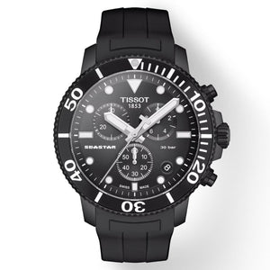Tissot T-Sport Black Dial Men 45.5mm