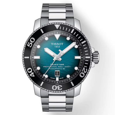Tissot T-Sport Black & Blue Dial Men 46mm