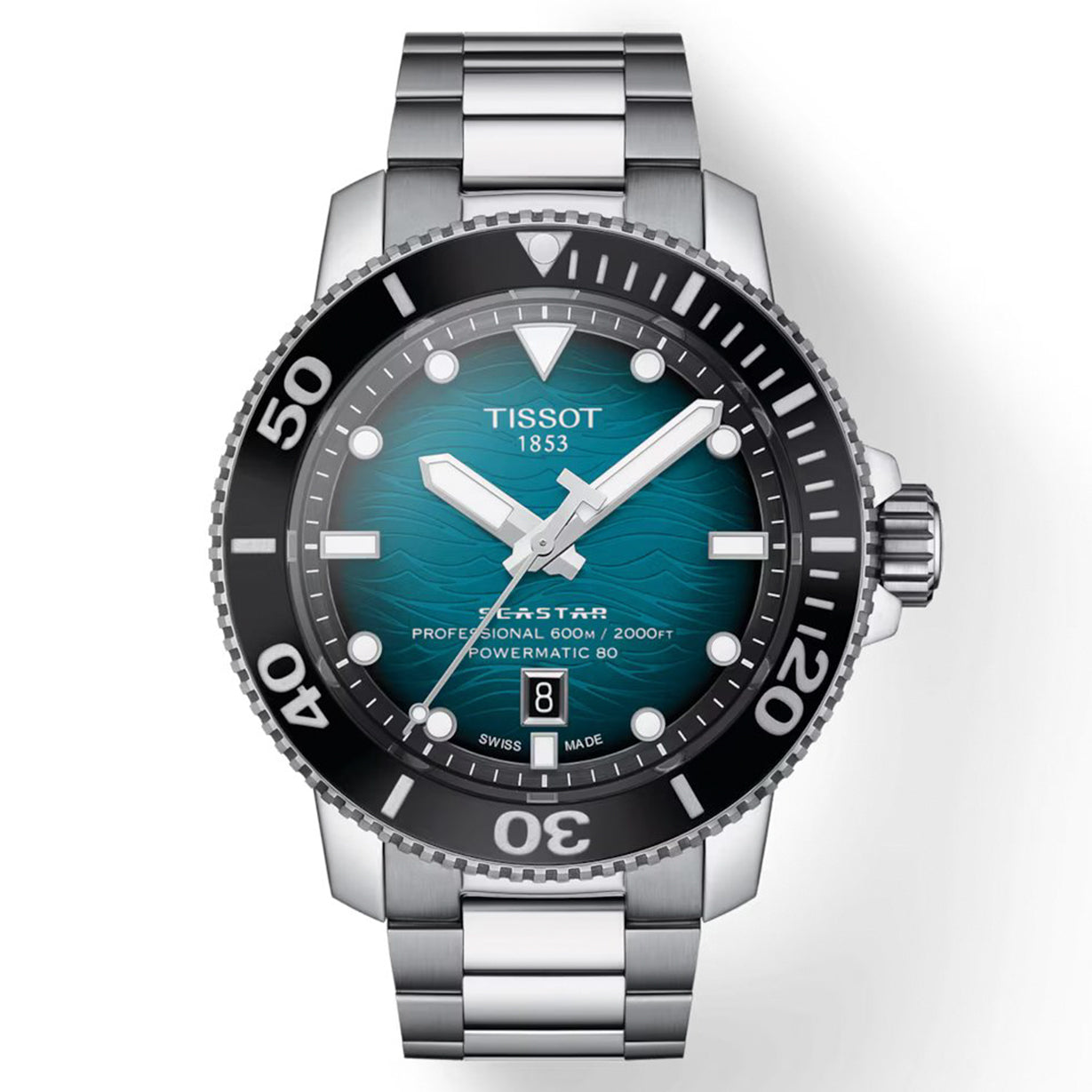 Tissot T-Sport Black & Blue Dial Men 46mm