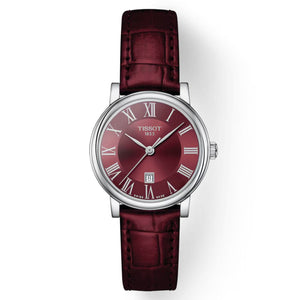 Tissot T-Classic Bordeaux Dial Women 30mm