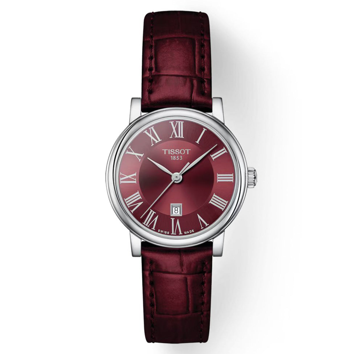 Tissot T-Classic Bordeaux Dial Women 30mm