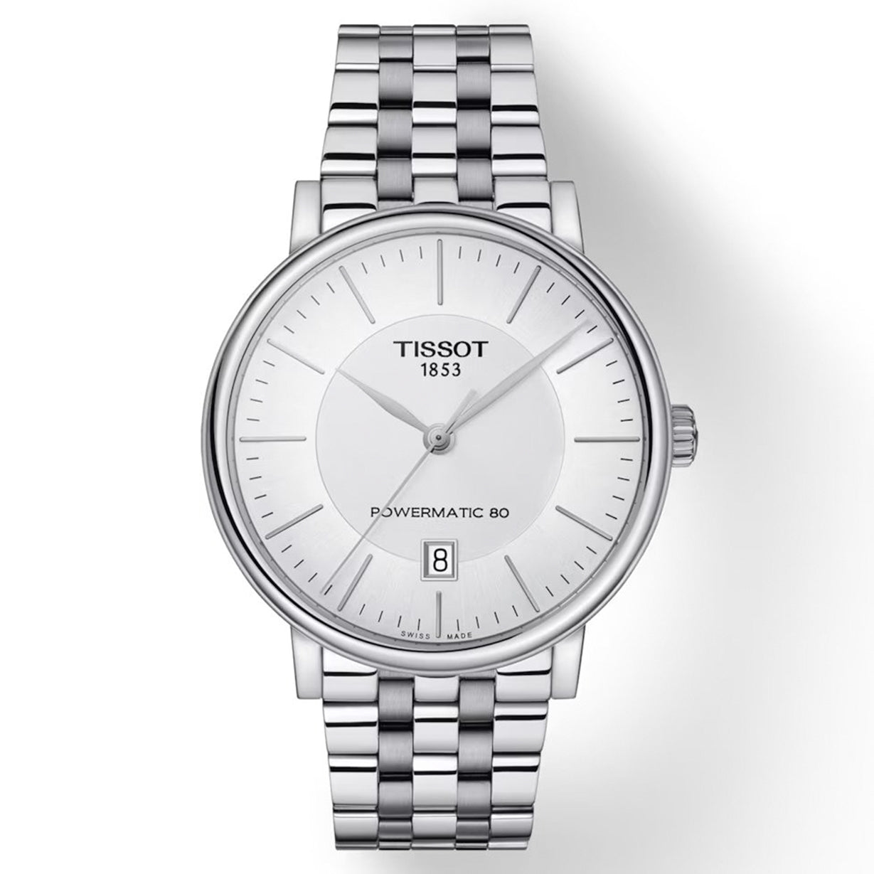 Tissot T-Classic Silver Dial Men 40mm