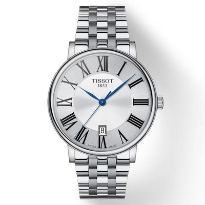 Tissot T-Classic Silver Dial Men 40mm