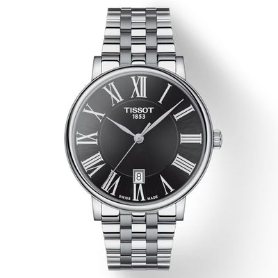 Tissot T-Classic Black Dial Men 40mm
