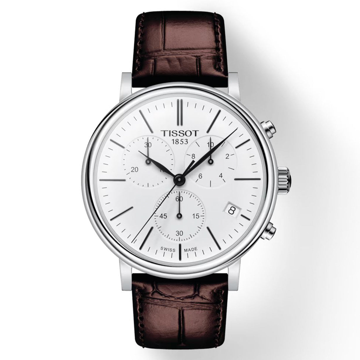 Tissot T-Classic White Dial Men 41mm