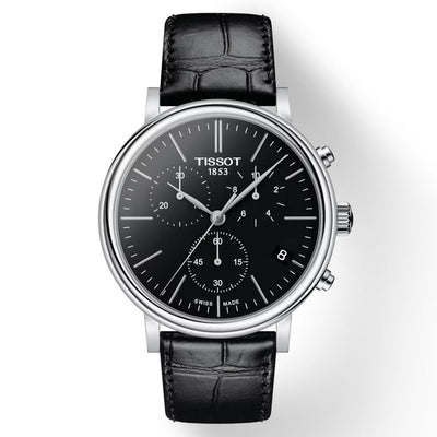 Tissot T-Classic Black Dial Men 41mm