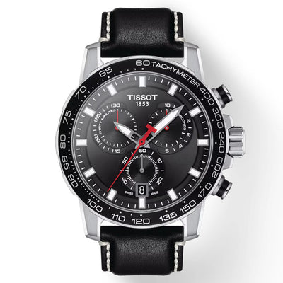 Tissot T-Sport Black Dial Men 45.5mm