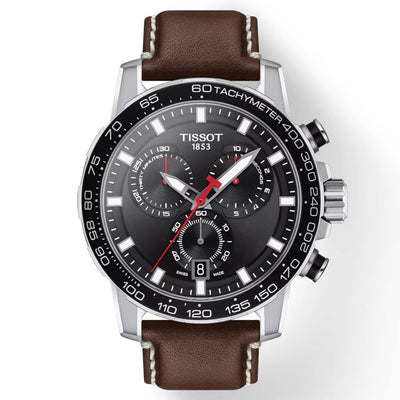 Tissot T-Sport Black Dial Men 45.5mm
