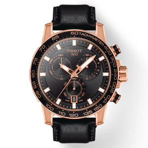 Tissot T-Sport Black Dial Men 45.5mm