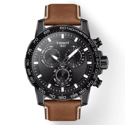 Tissot T-Sport Black Dial Men 45.5mm