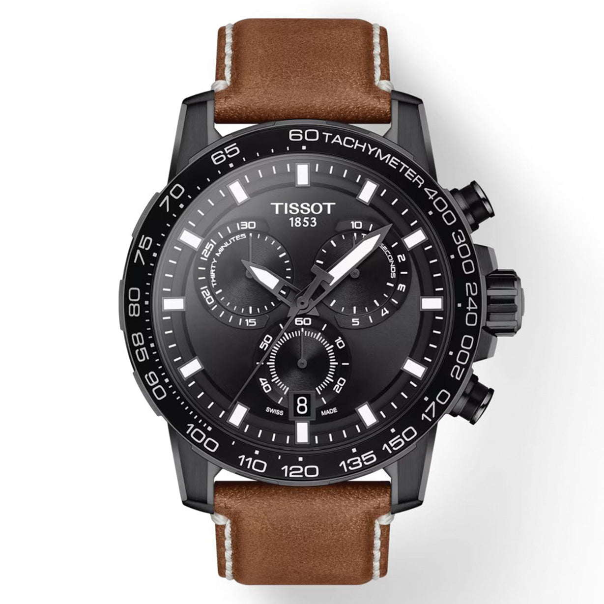 Tissot T-Sport Black Dial Men 45.5mm