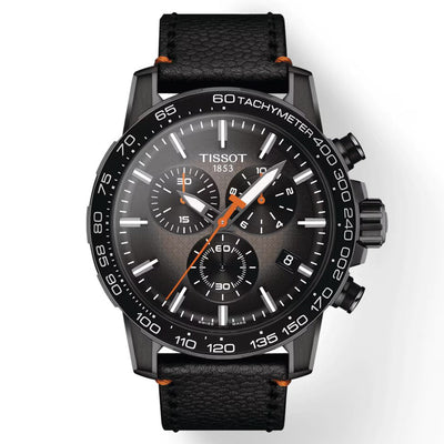 Tissot T-Sport Graded Grey & Black Dial Men 45.5mm