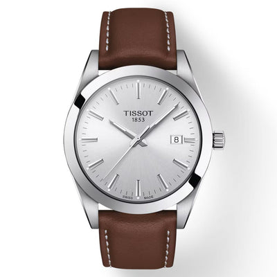 Tissot T-Classic Silver Dial Men 40mm