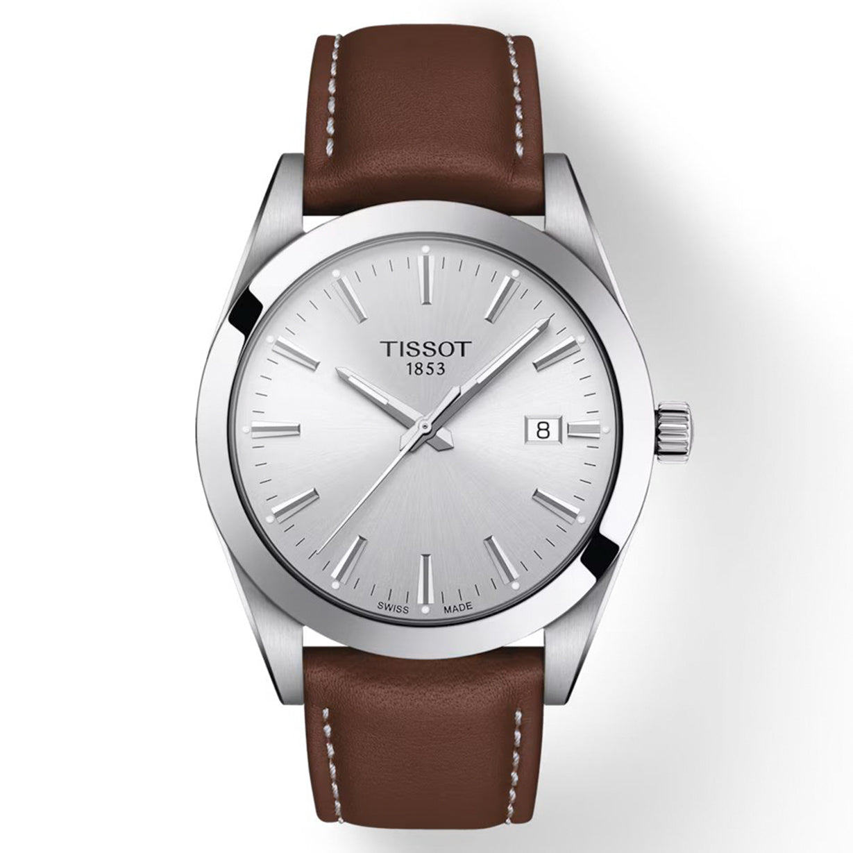 Tissot T-Classic Silver Dial Men 40mm