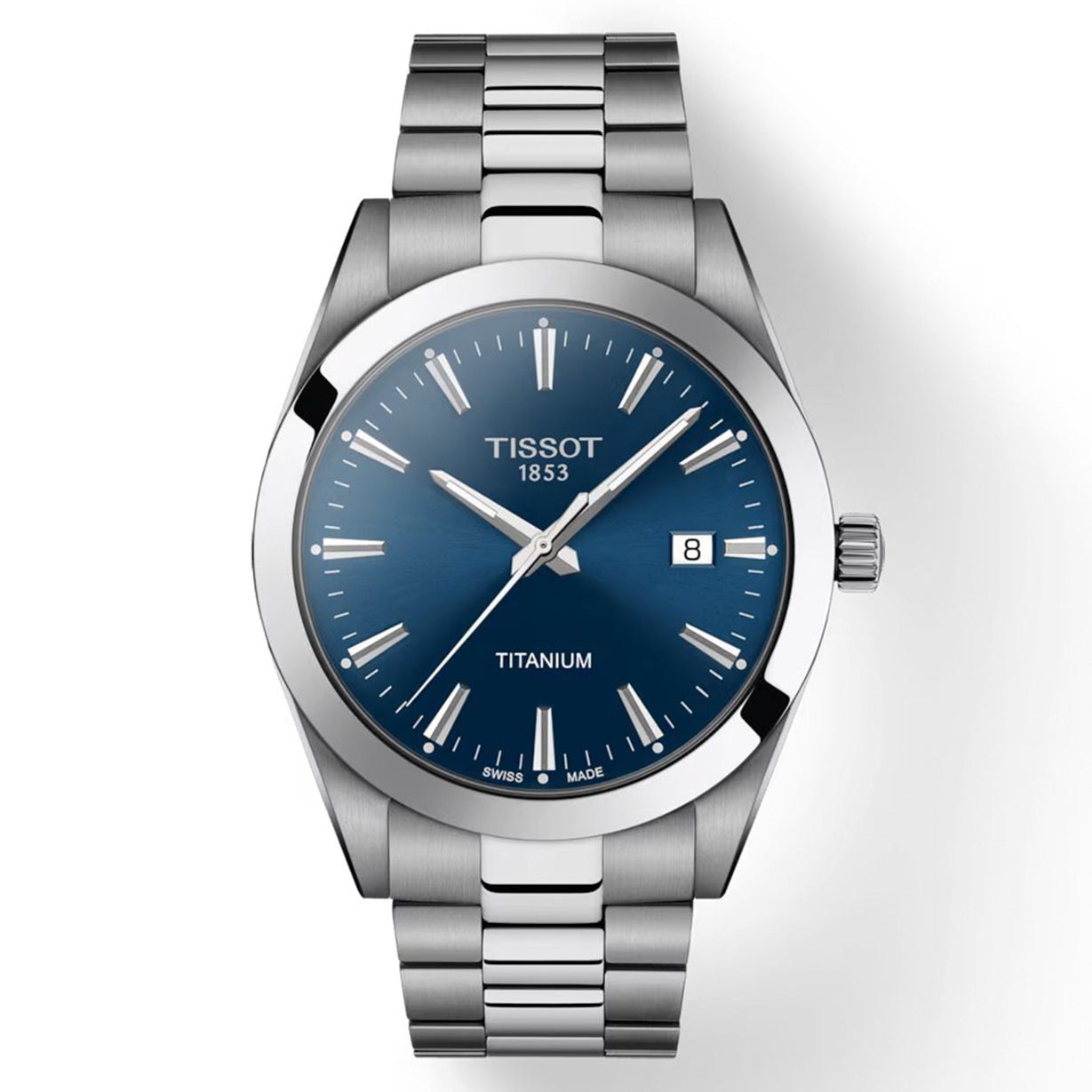 Tissot T-Classic Blue Dial Men 40mm