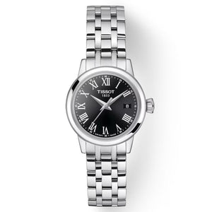 Tissot T-Classic Black Dial Women 28mm