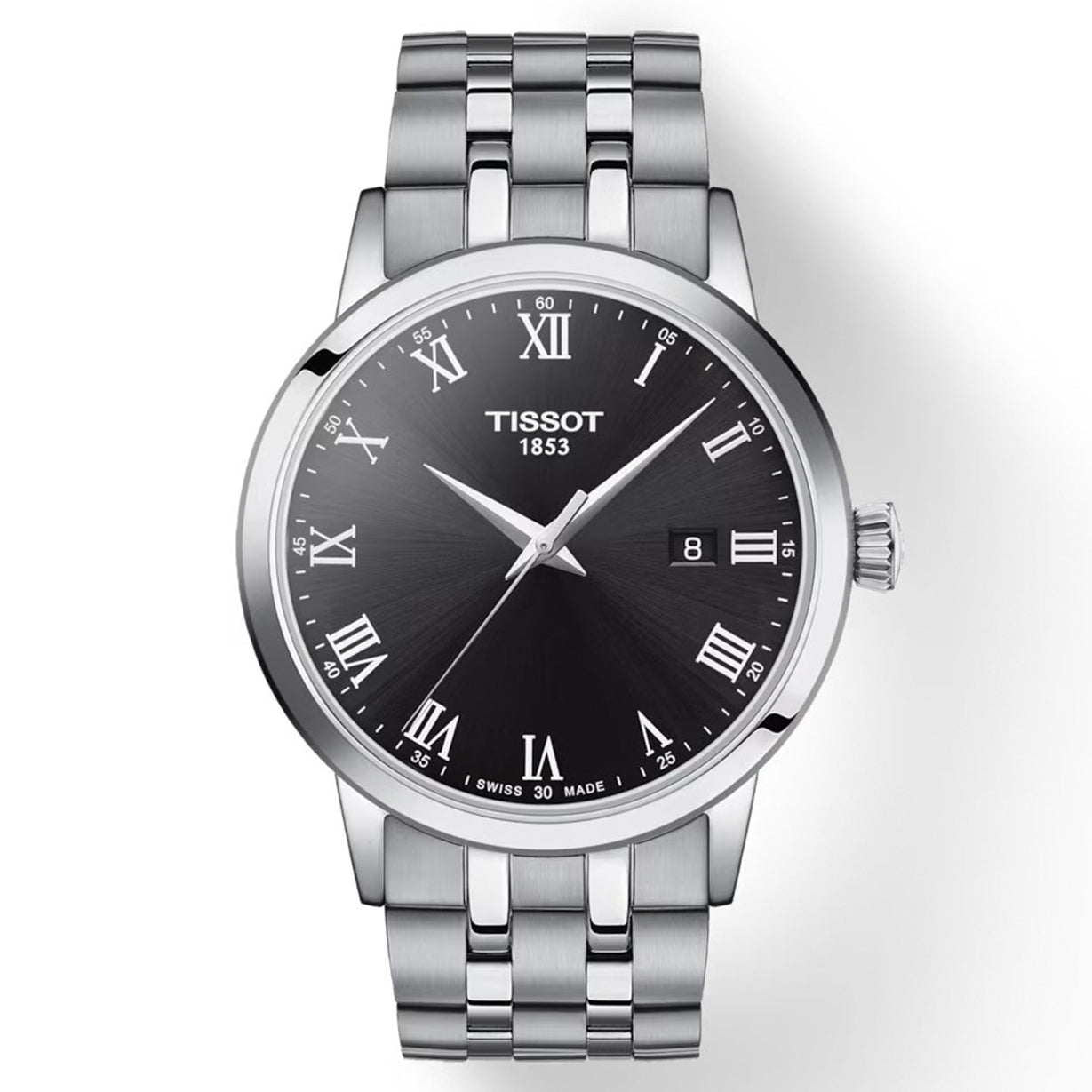 Tissot T-Classic Black Dial Men 42mm