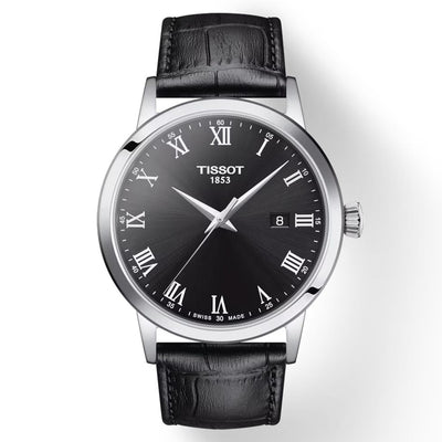 Tissot T-Classic Black Dial Men 42mm