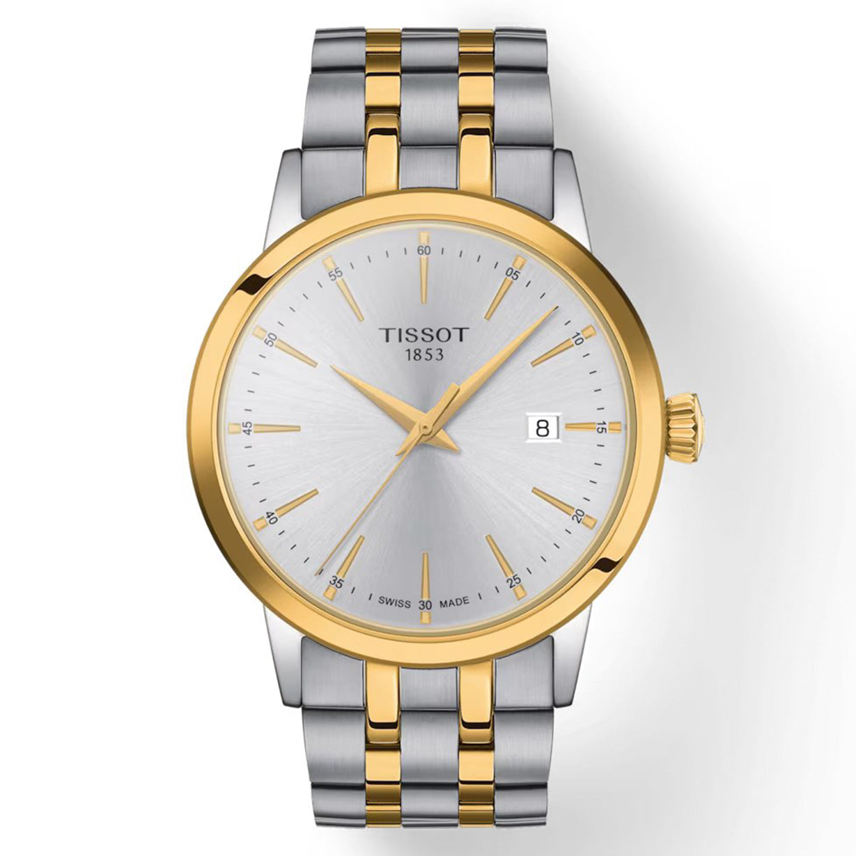 Tissot T-Classic Silver Dial Men 42mm