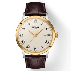 Tissot T-Classic Ivory Dial Men 42mm