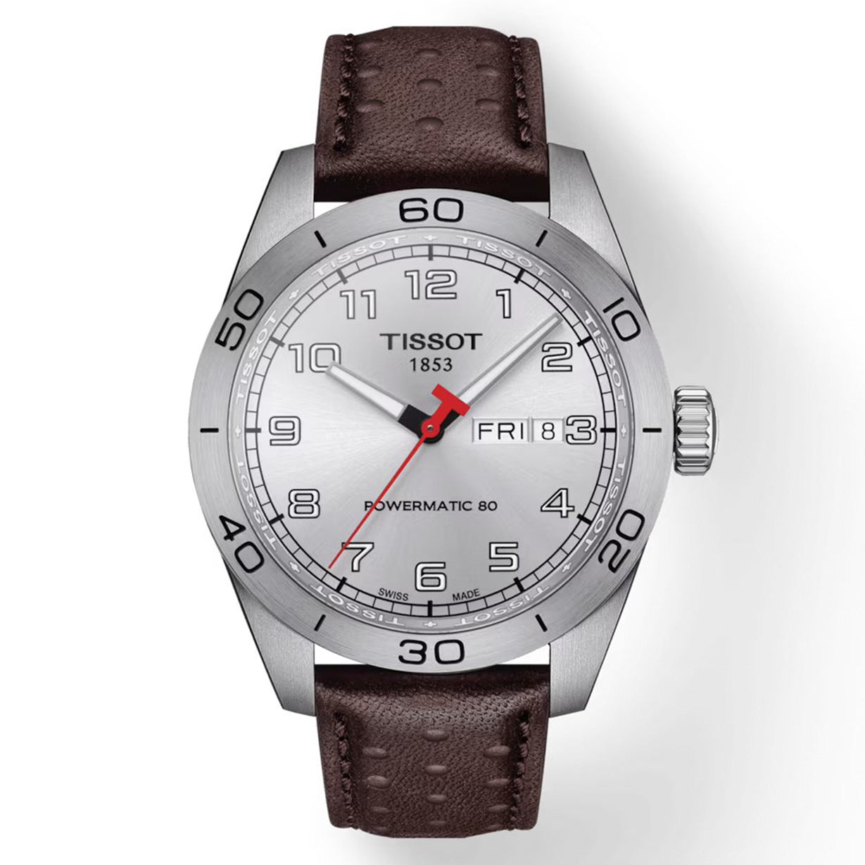 Tissot T-Sport Silver Dial Men 42mm